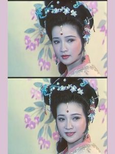 何晴四大名著剧照，四大名著女神，过目难忘的经典演员
