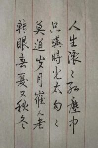 百年光阴如梦蝶重回首往事堪嗟，醒悟人生如梦，顺其自然乐活