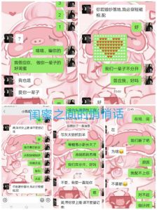 男女初谈恋爱聊天记录，青涩单纯，懵懂成长