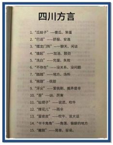 四川话聊天叫什么，方言摆龙门阵显文化