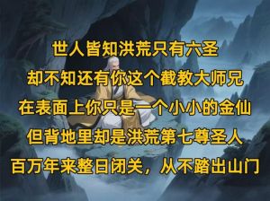 截教大师兄谈恋爱那些年，周青师兄魅力高强，升级后更牛！
